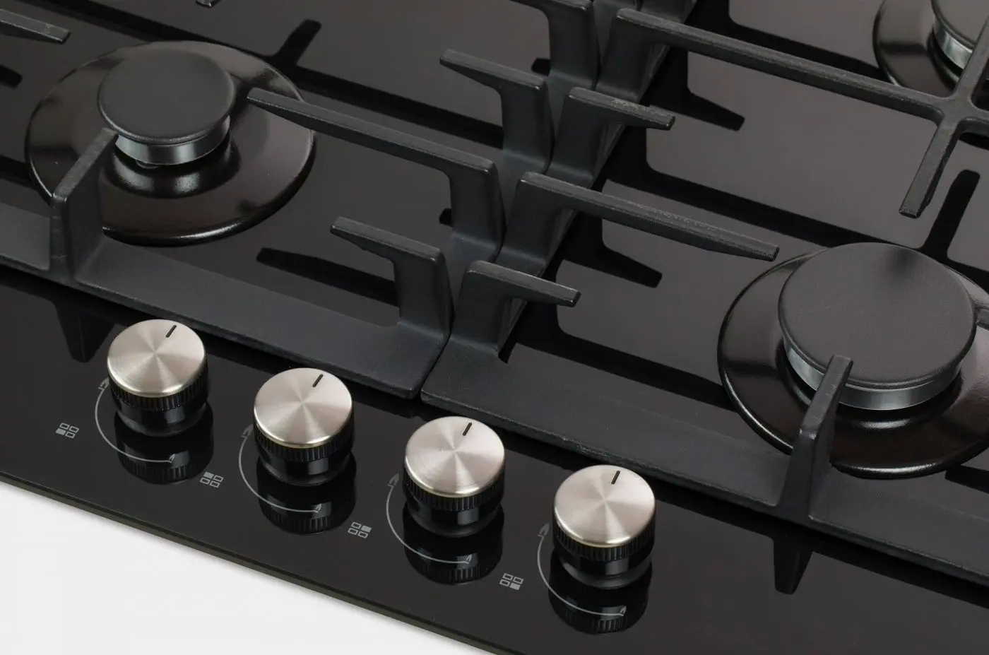 Встраиваемая газовая варочная панель LDK Toledo JZ4BK60 (Black) - 3