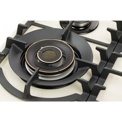 Встраиваемая газовая варочная панель LDK Toledo WOK JZ4BEIGE60 (Beige) Thumb