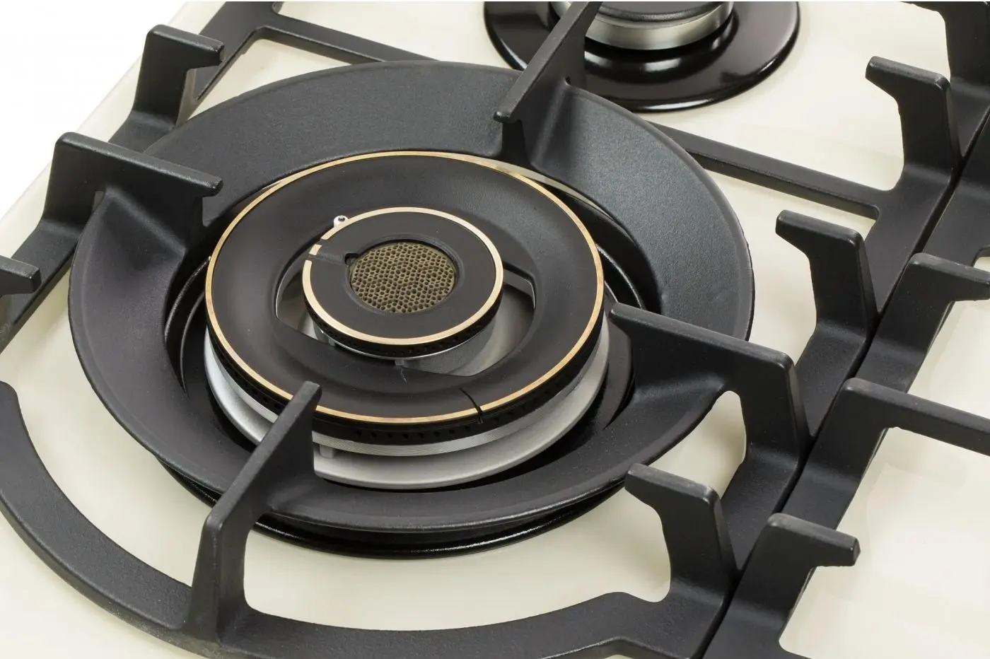 Встраиваемая газовая варочная панель LDK Toledo WOK JZ4BEIGE60 (Beige) - 3