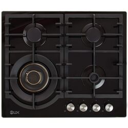 Встраиваемая газовая варочная панель LDK Toledo WOK JZ4BK60 (Black)