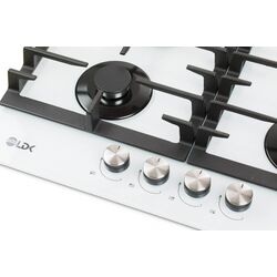Встраиваемая газовая варочная панель LDK Toledo WOK JZ4WHITE60 (White) Thumb