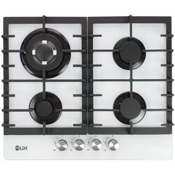 Встраиваемая газовая варочная панель LDK Toledo WOK JZ4WHITE60 (White)