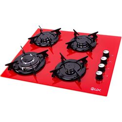 Встраиваемая варочная газовая панель LDK YD640VE40K (Red) Thumb