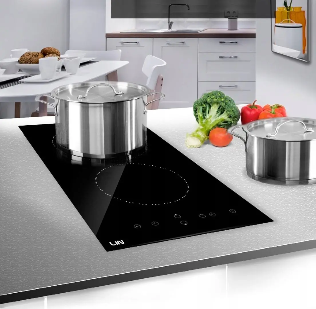 Plita electrica incorporabila Lin LC-G3048 (Black)