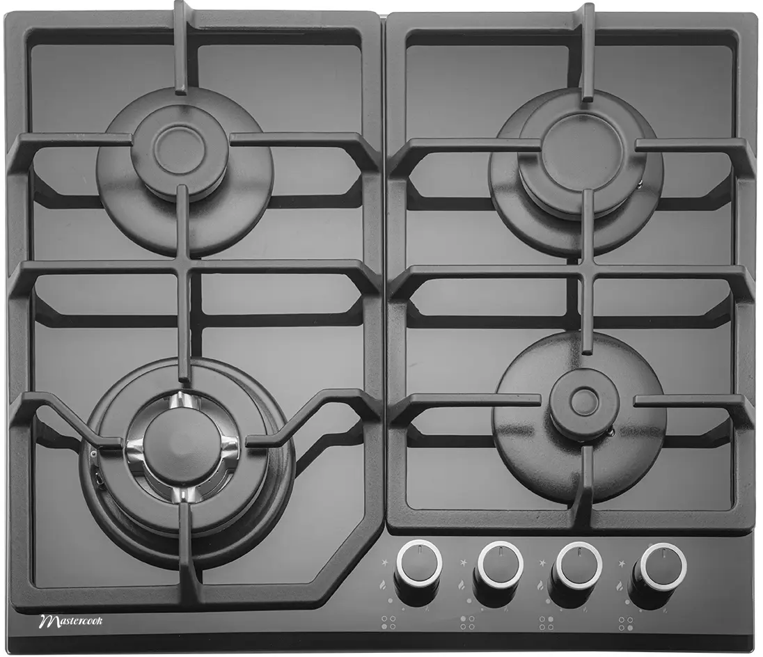 Aragaz incorporabil Mastercook MC-E 4215 G Glass (Grey)