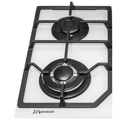 Plita de gaz incorporabila Mastercook MC-E 4215 G WH Glass (White) Thumb