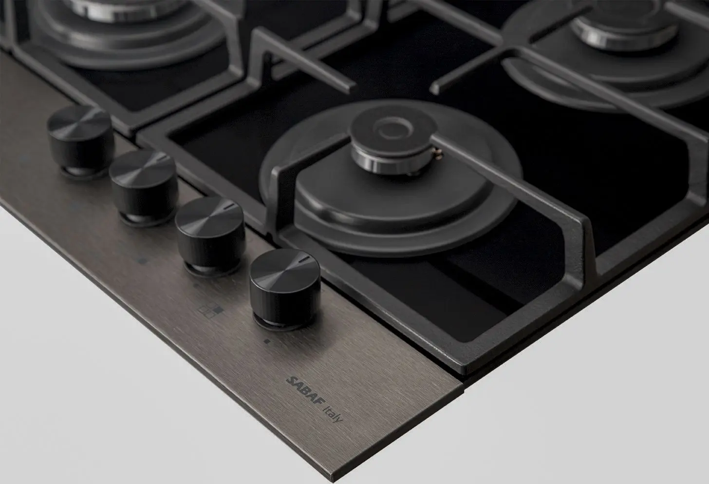 Aragaz incorporabil Mastercook Eclipse (Dark Inox)