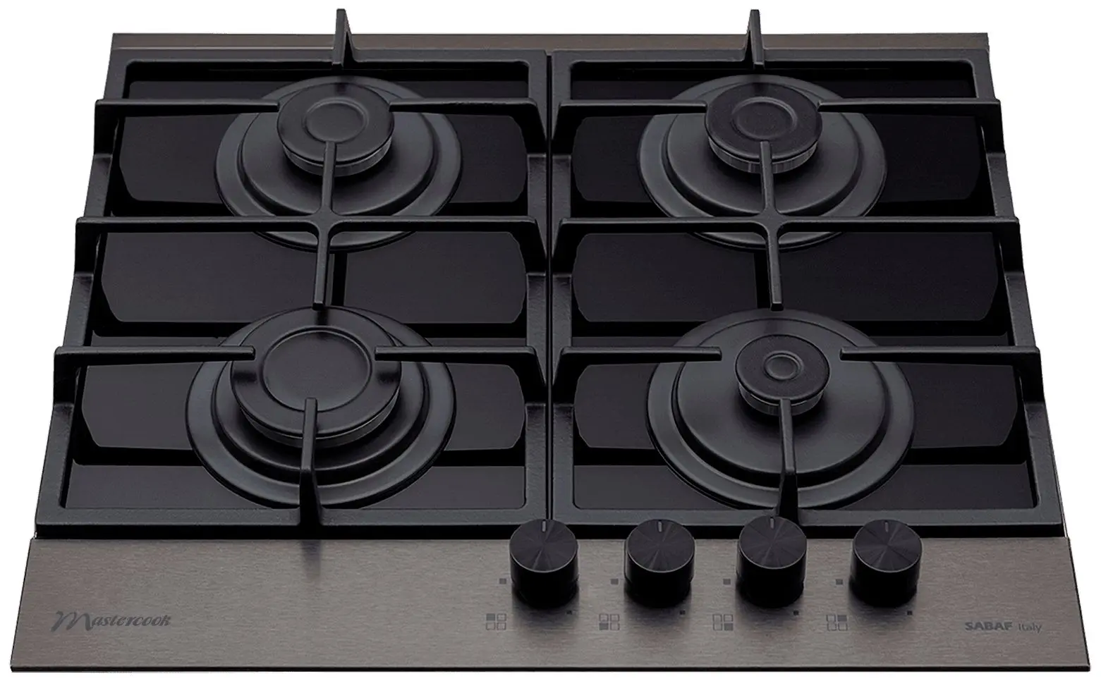 Aragaz incorporabil Mastercook Eclipse (Dark Inox)