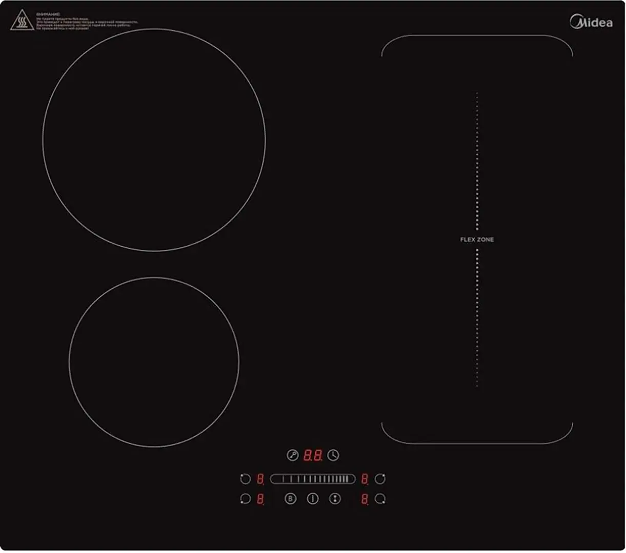 Plita incorporabila cu inductie Midea MC-IF7454AJ1C-A (Black)