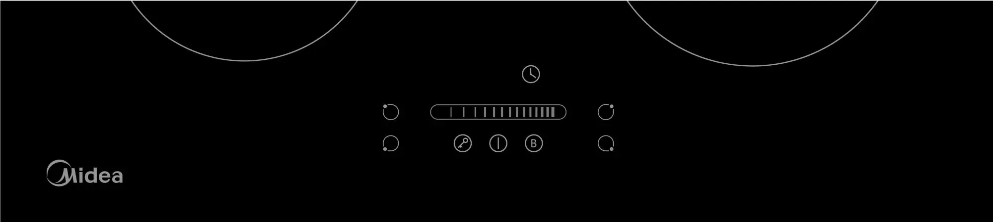 Plita incorporabila cu inductie Midea MIH 654A (Black)