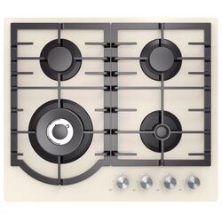 Plita incorporabila pe gaz Midea MG 696 TGI (Ivory)
