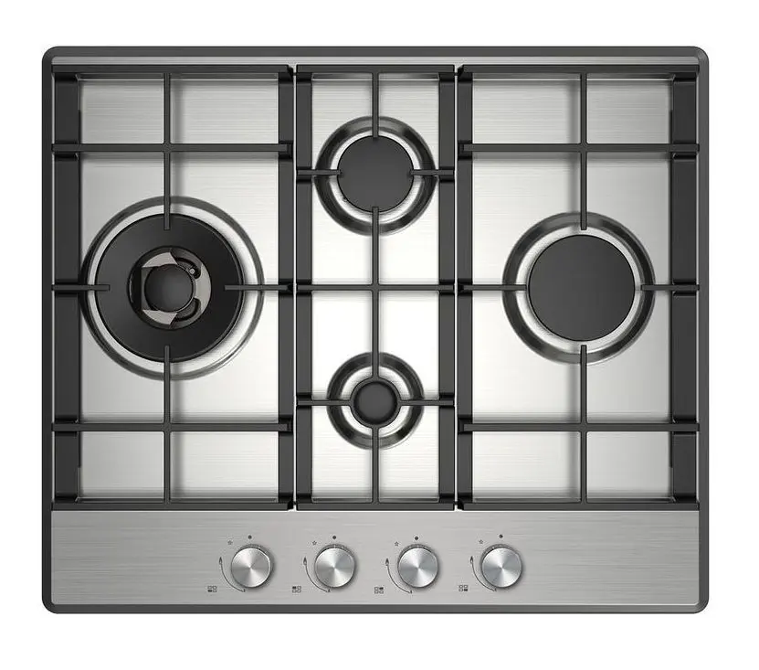 Встраиваемая варочная газовая панель Midea MG697TX (Inox)