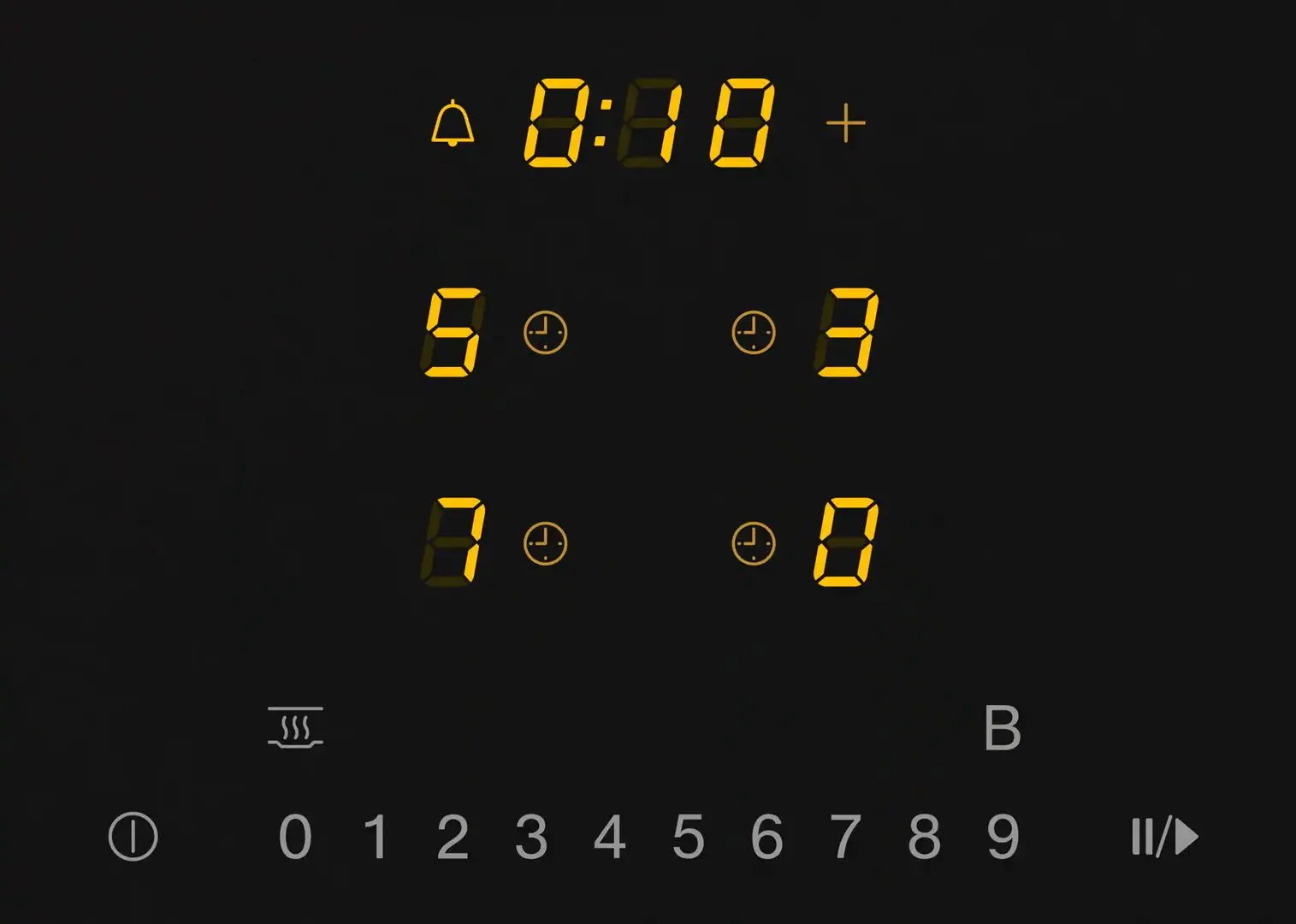 Встраиваемая индукционная варочная панель Miele KM 7361 FL (Black)