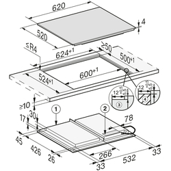 Plita incorporabila cu inductie Miele KM 7867-1 FL (Black) Thumb