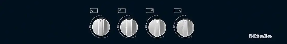 Встраиваемая варочная газовая панель Miele KM 3010 (Black)