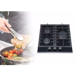 Встраиваемая газовая варочная панель MPM 45-GMH-16 (Black) Thumb