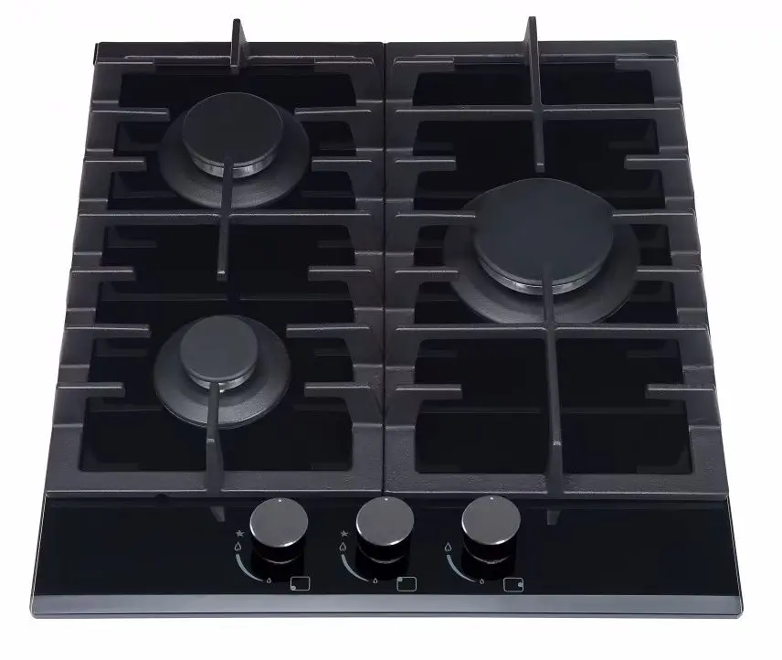 Встраиваемая газовая варочная панель MPM 45-GMH-16 (Black)