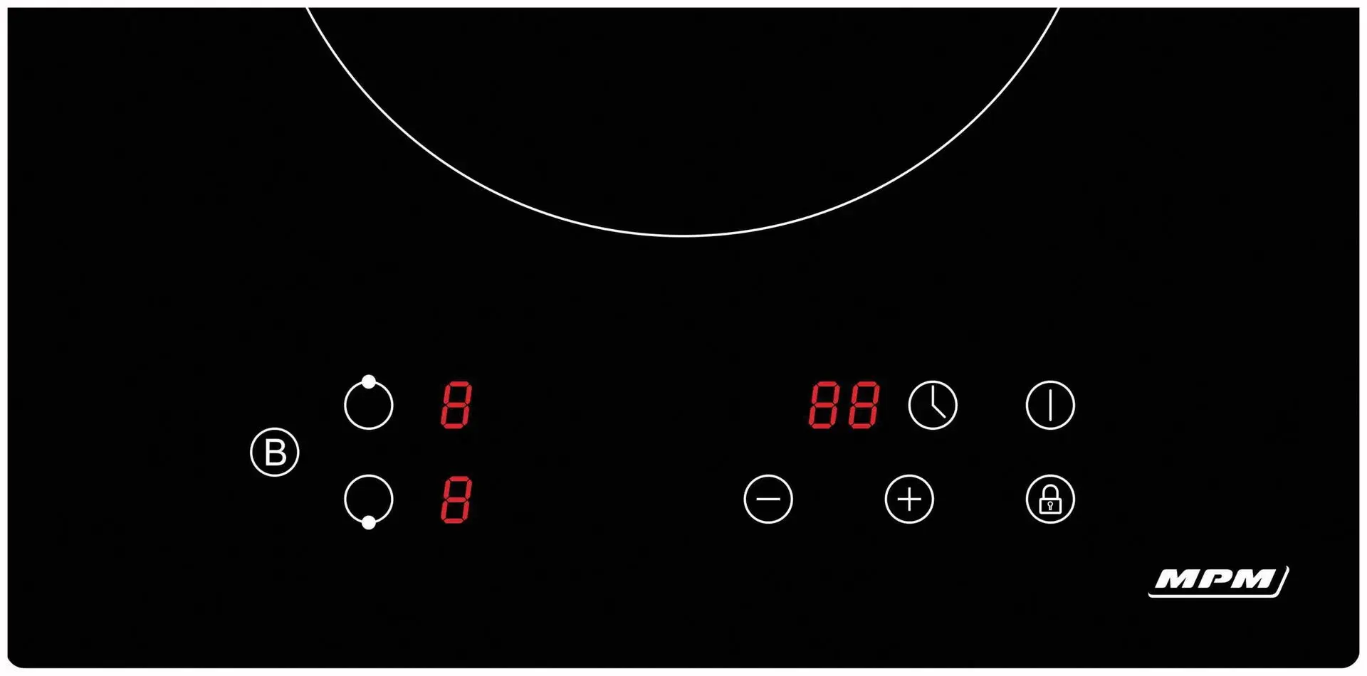 Plita incorporabila cu inductie MPM MPM-30-IM-06 (Black)