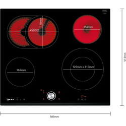 Aragaz incorporabil Neff T16FTN1L0 (Black) Thumb