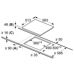Aragaz incorporabil Neff T16FTN1L0 (Black) Thumb
