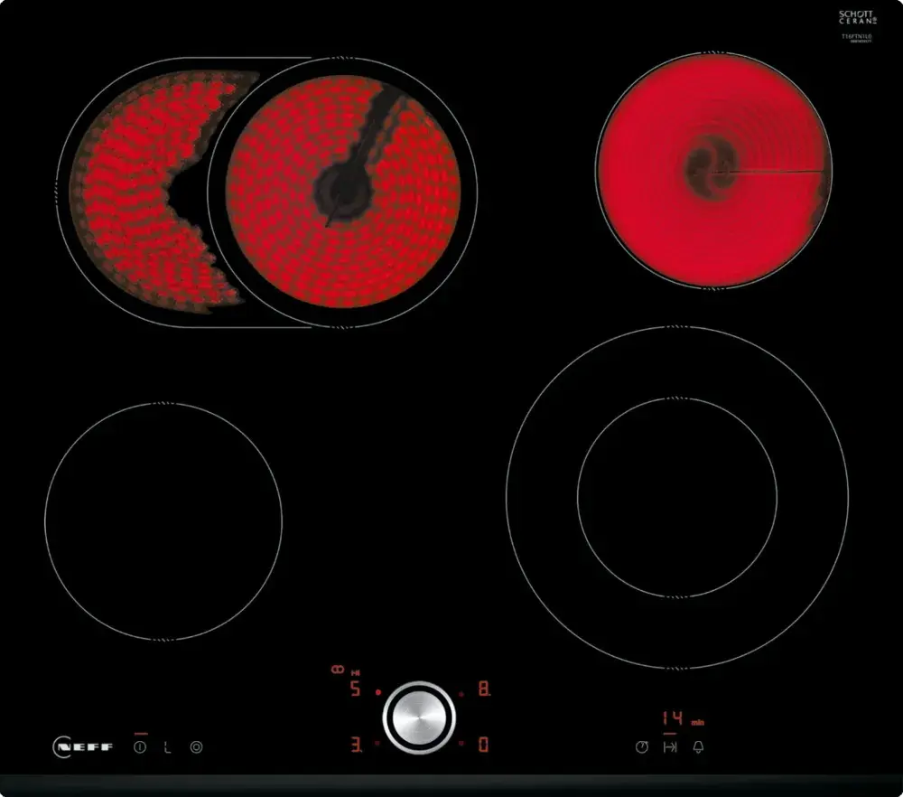 Aragaz incorporabil Neff T16FTN1L0 (Black)