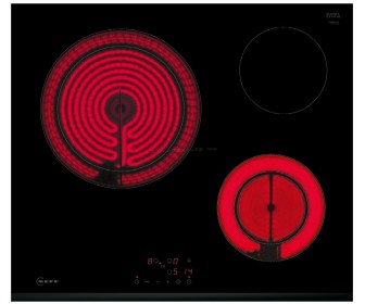 Plita electrica incorporabila Neff T16FBK1L8 (Black)