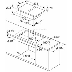Plita incorporabila cu inductie Neff V68YYX4C0 (Black) Thumb