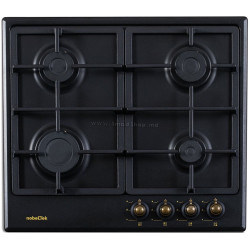 Plita incorporabila pe gaz NobelTek BI NHBG-9744RANT (Anthracite)