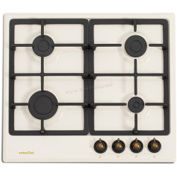 Plita incorporabila pe gaz NobelTek BI NHBG-9746RBJ (Cream)