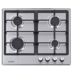 Aragaz incorporabil NobeLTek NHBG-6400IXF (Inox)