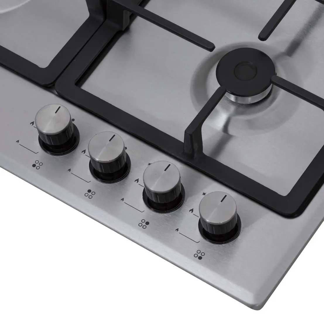 Aragaz incorporabil NobeLTek NHBG-6400IXF (Inox)