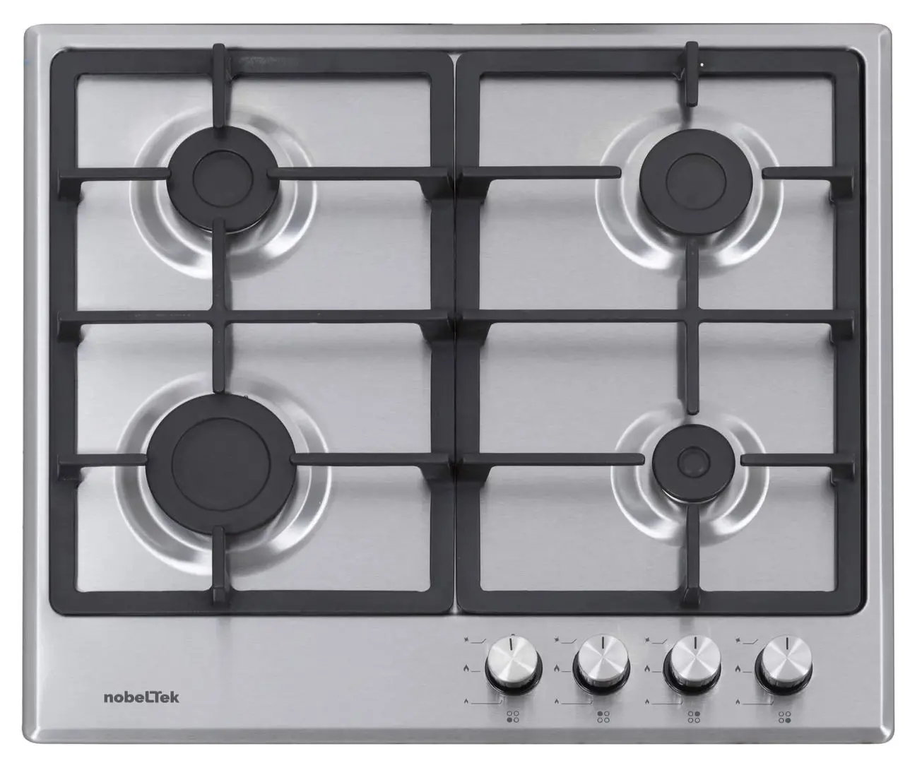 Aragaz incorporabil NobeLTek NHBG-6400IXF (Inox)