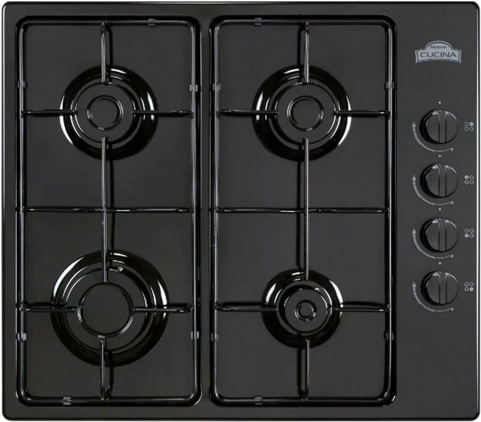 Aragaz incorporabil Nuova Cucina PG60BLK (Black)