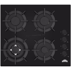 Встраиваемая газовая варочная панель Nuova Cucina PG60GLASSBKSTAR (Black)