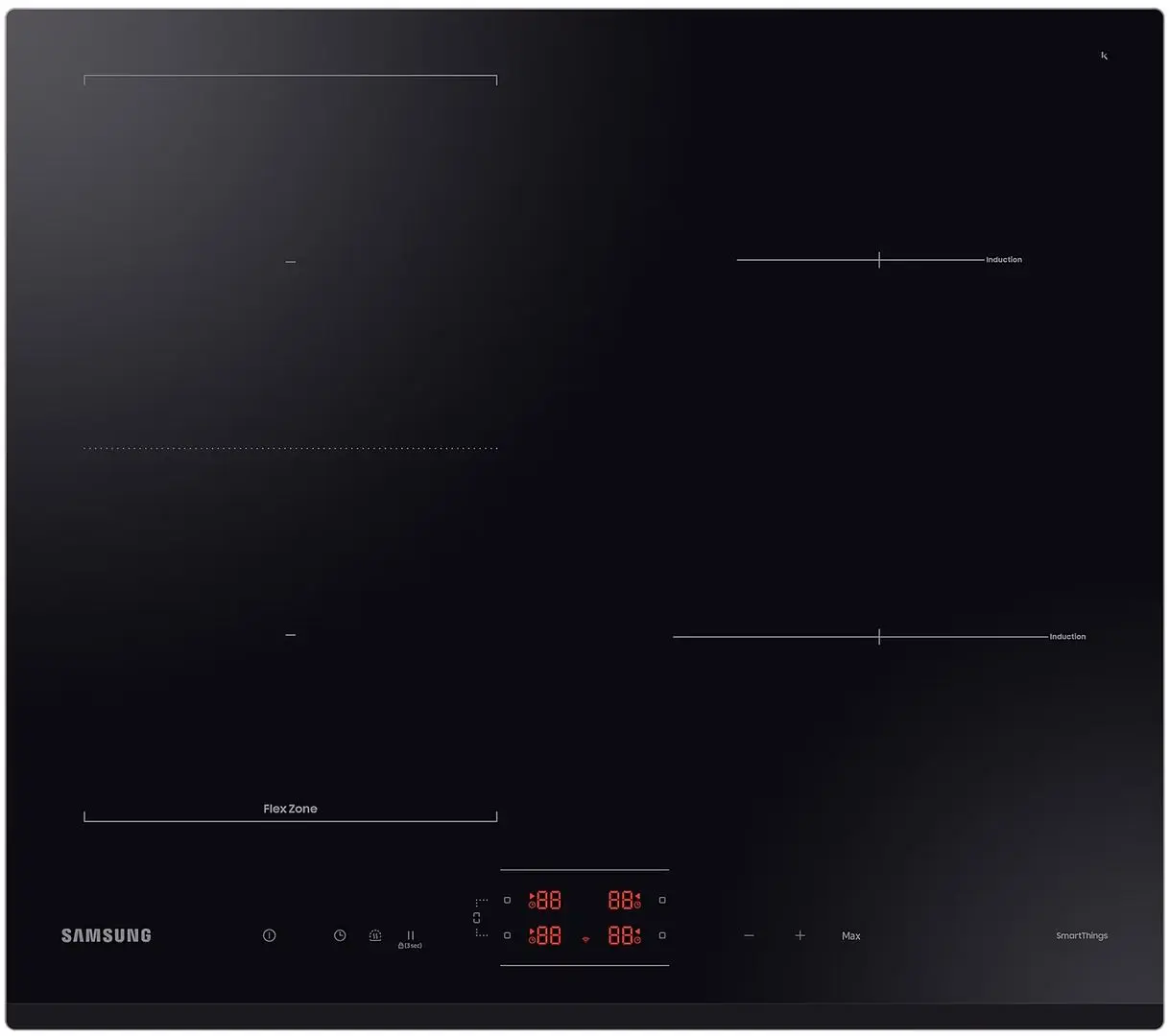 Plita inductiva incorporabila Samsung NZ64B5045GK/U2 (Black)