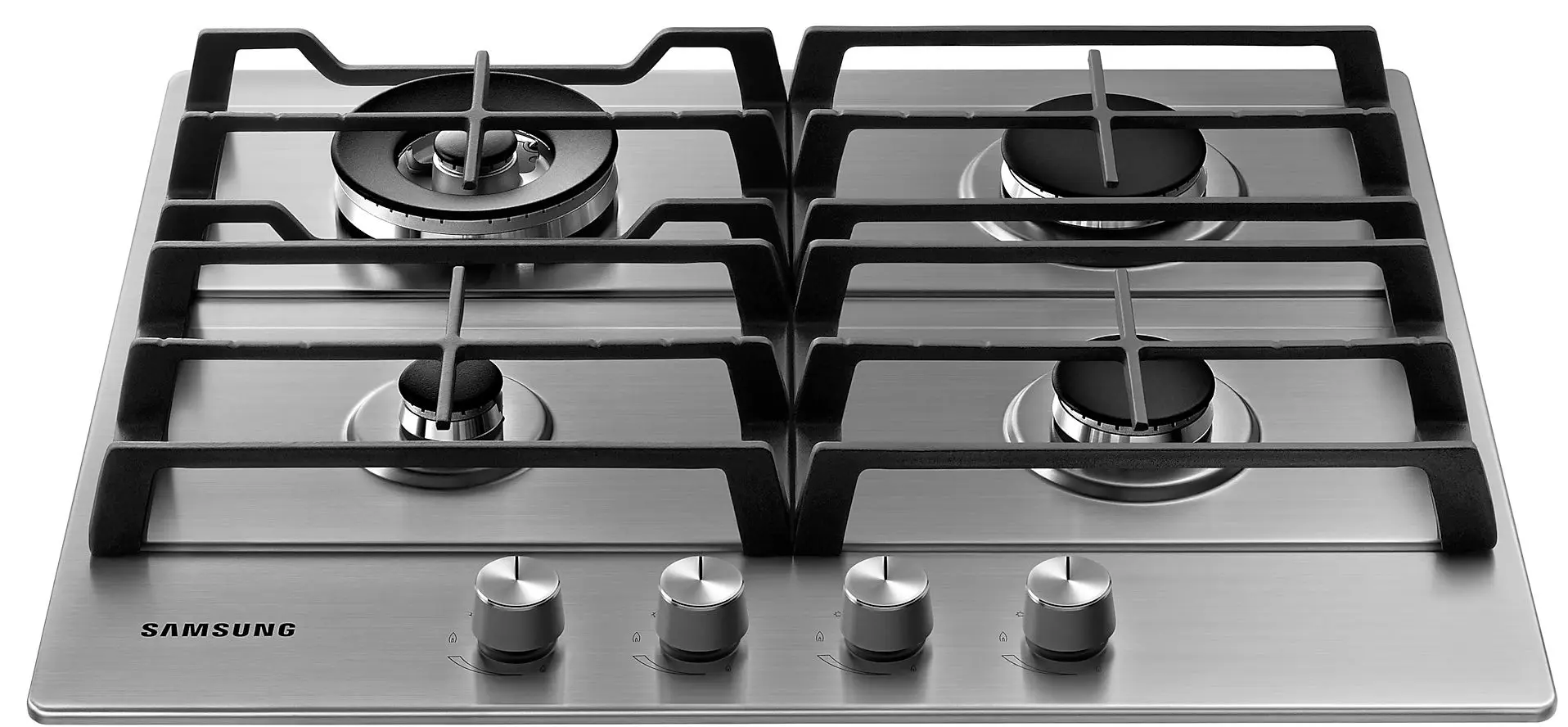 Plita de gaz incorporabila Samsung NA64H3030AS/WT (Inox)