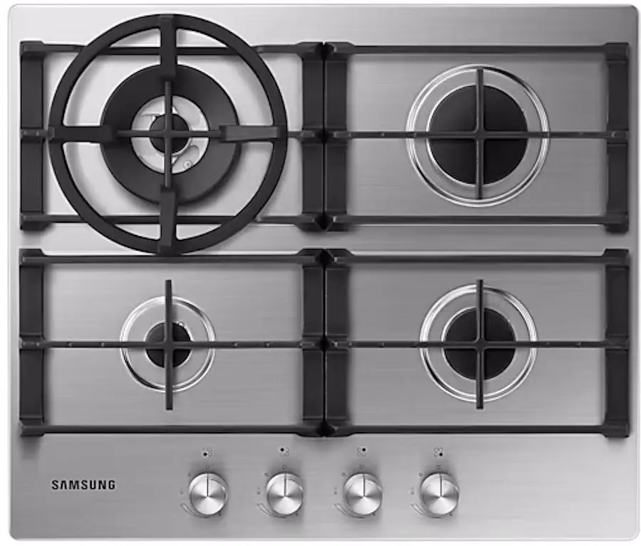 Plita de gaz incorporabila Samsung NA64H3030AS/WT (Inox)