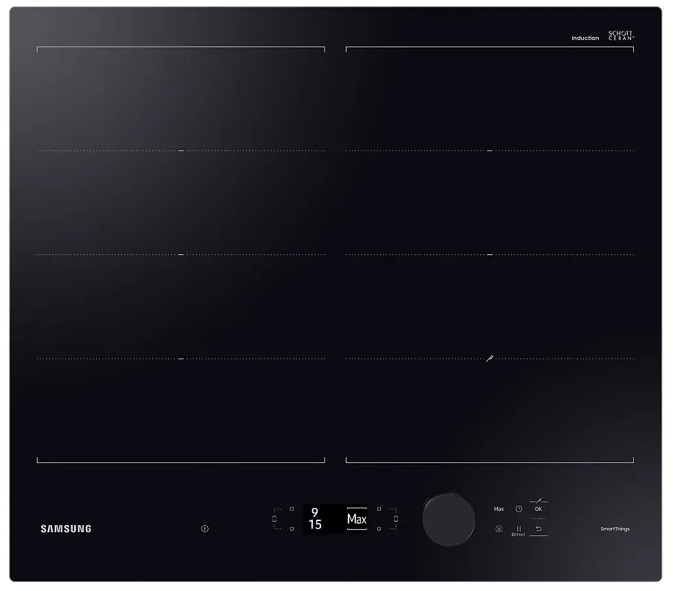 Plita cu inductie incorporabila  Samsung NZ64B7799FK/WT (Black)