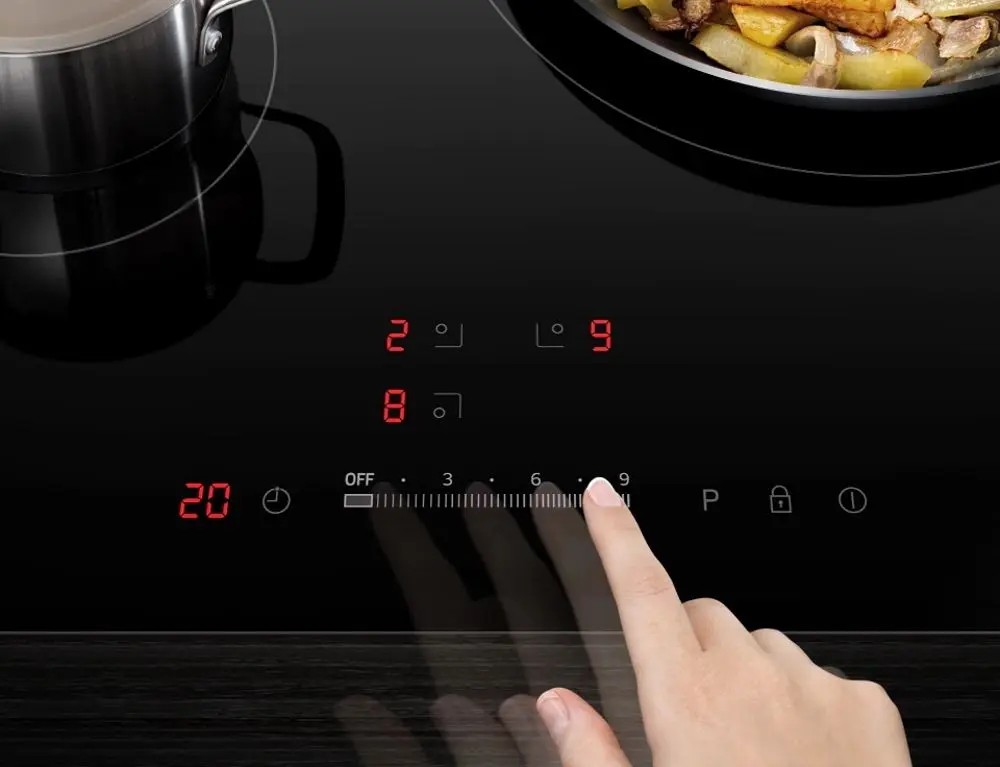 Plita inductiva incorporabila Samsung NZ64H37070K/WT (Black)