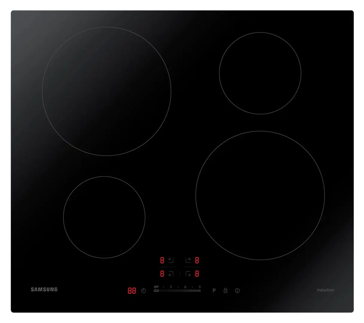 Plita inductiva incorporabila Samsung NZ64H37070K/WT (Black)