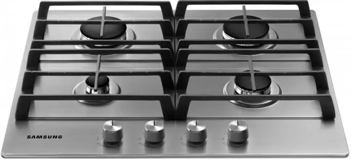 Plita de gaz incorporabila Samsung NA64H3010AS/WT (Inox)