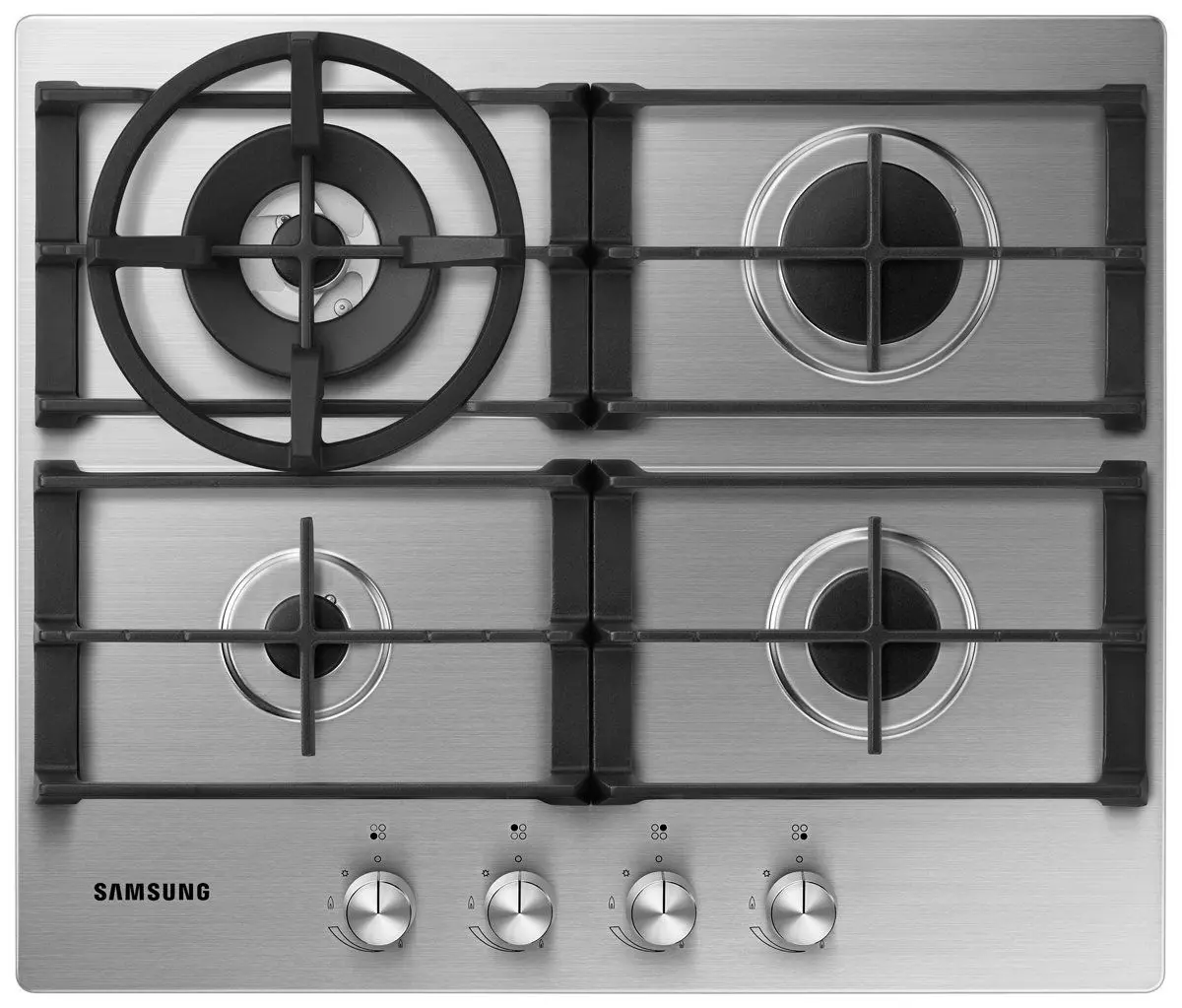 Встраиваемая варочная газовая панель Samsung NA64H3030AS/WT (Silver) - 3