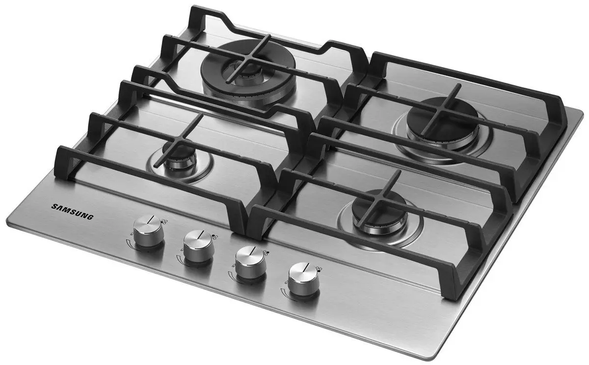 Встраиваемая варочная газовая панель Samsung NA64H3030AS/WT (Silver) - 5