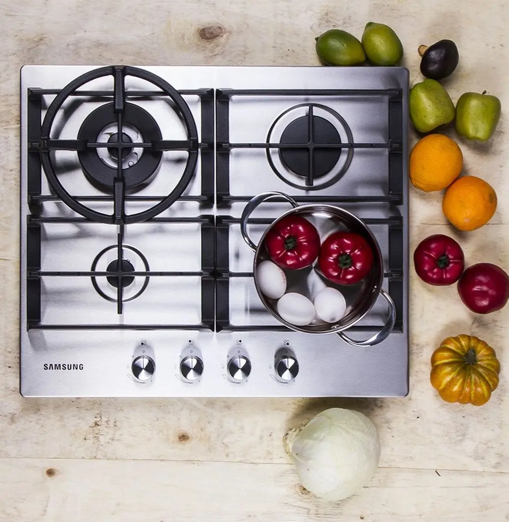 Встраиваемая варочная газовая панель Samsung NA64H3030AS/WT (Silver) - 7