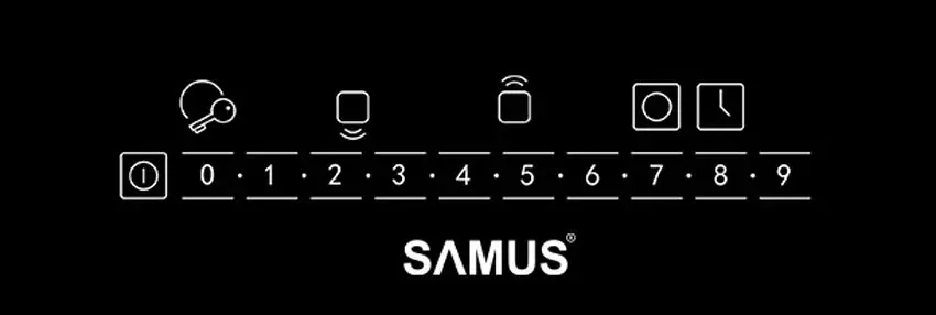 Plita electrica incorporabila Samus PSVE-32BG4 (Black)