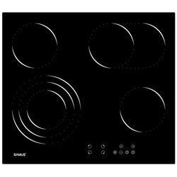 Plita electrica incorporabila Samus PSVE-64BG10 (Black)