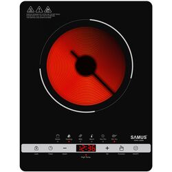 Plita electrica incorporabila Samus PSVFE-11BG4 (Black)