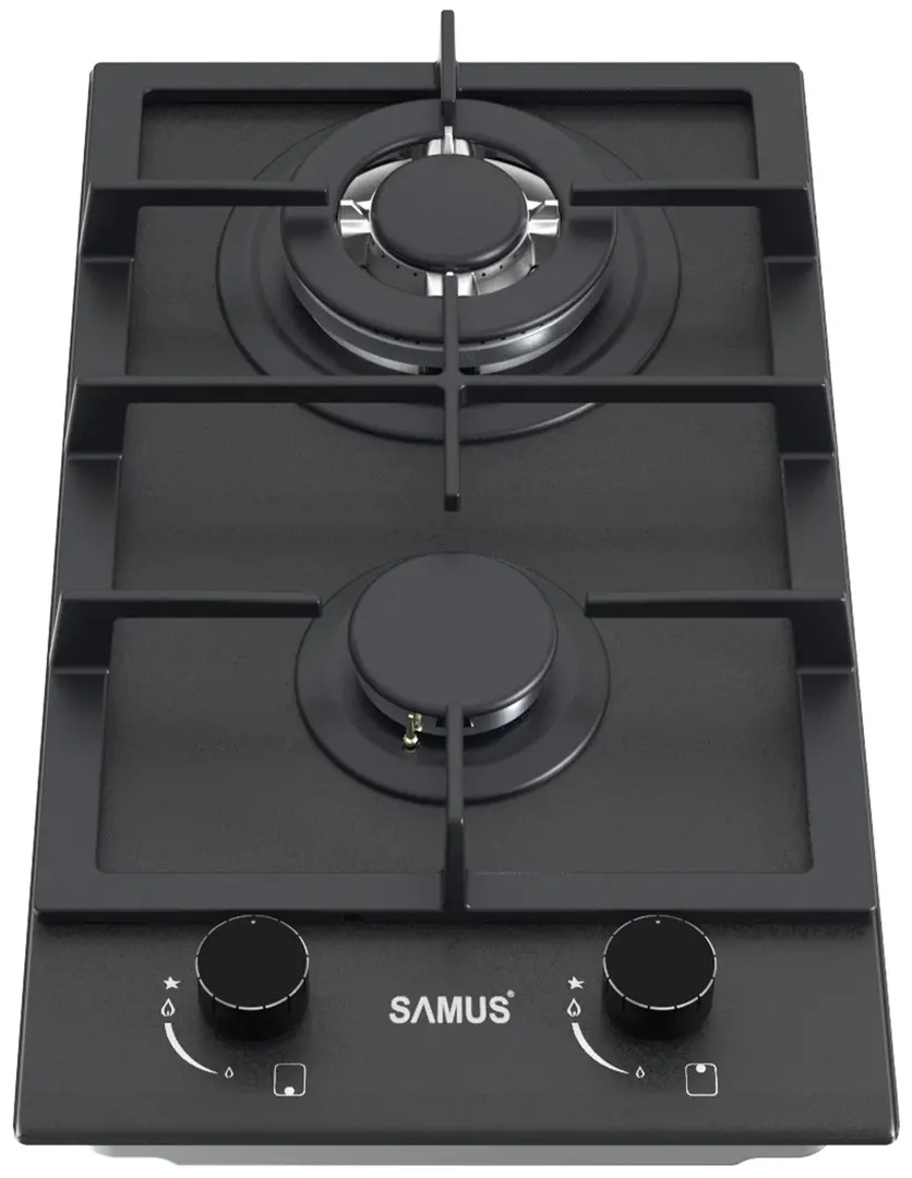 Aragaz incorporabil Samus PSG-32SMGN1 (Black)