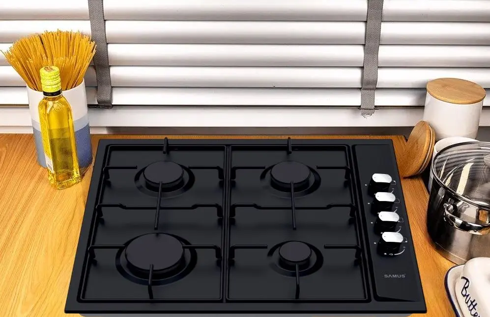 Aragaz incorporabil Samus PSG-64SB (Black) - 3