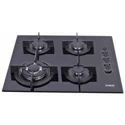 Встраиваемая газовая варочная панель Samus PSG-64SG6 (Black) Thumb